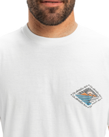 The Quiksilver Mens EVO Future Island T-Shirt in Snow White