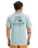 The Quiksilver Mens EVO Original BS T-Shirt in Aquifer