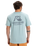 The Quiksilver Mens EVO Original BS T-Shirt in Aquifer