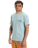 The Quiksilver Mens EVO Original BS T-Shirt in Aquifer