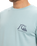 The Quiksilver Mens EVO Original BS T-Shirt in Aquifer
