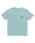 The Quiksilver Mens EVO Original BS T-Shirt in Aquifer