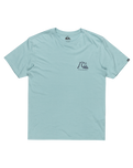 The Quiksilver Mens EVO Original BS T-Shirt in Aquifer