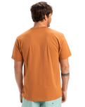 The Quiksilver Mens EVO Endless Type T-Shirt in Bran