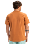 The Quiksilver Mens EVO Endless Type T-Shirt in Bran