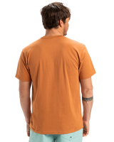 The Quiksilver Mens EVO Endless Type T-Shirt in Bran