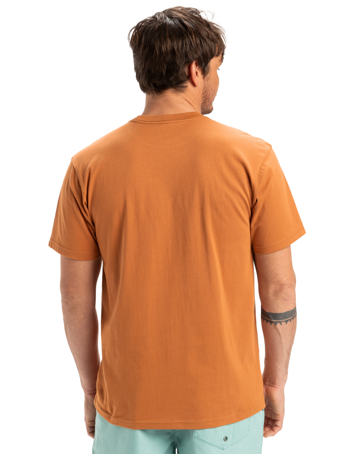 The Quiksilver Mens EVO Endless Type T-Shirt in Bran