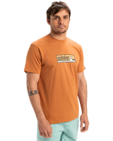 The Quiksilver Mens EVO Endless Type T-Shirt in Bran