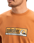 The Quiksilver Mens EVO Endless Type T-Shirt in Bran