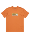 The Quiksilver Mens EVO Endless Type T-Shirt in Bran