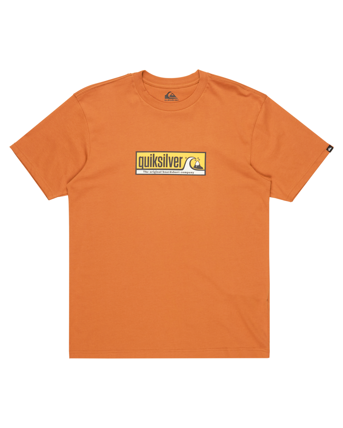 The Quiksilver Mens EVO Endless Type T-Shirt in Bran