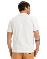 The Quiksilver Mens EVO Endless Type T-Shirt in Snow White