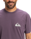 The Quiksilver Mens EV Mini Logo T-Shirt in Vintage Violet