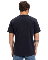 The Quiksilver Mens EV Tuned Out T-Shirt in Dark Navy