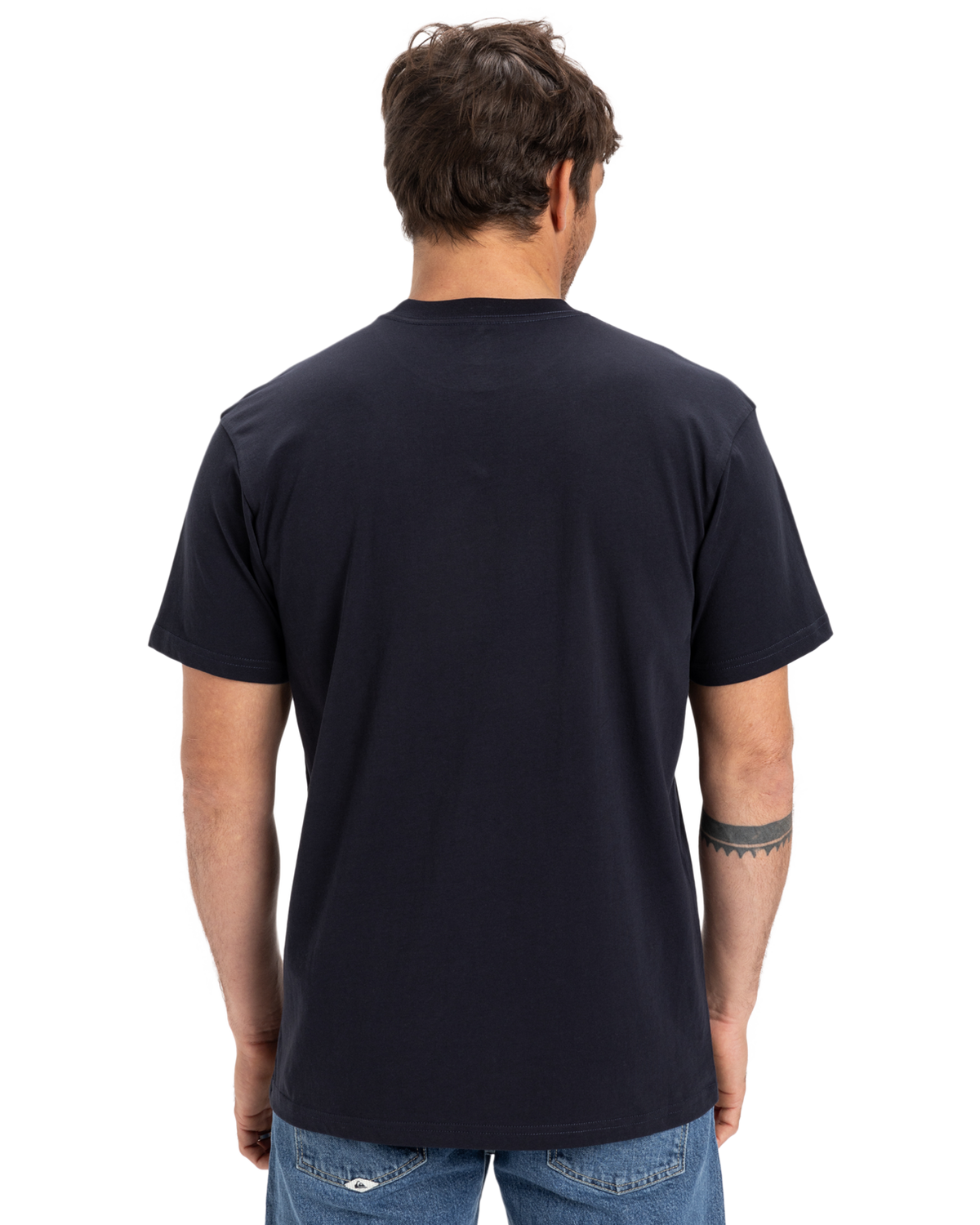 The Quiksilver Mens EV Tuned Out T-Shirt in Dark Navy