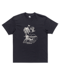 The Quiksilver Mens EV Tuned Out T-Shirt in Dark Navy