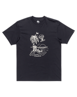 The Quiksilver Mens EV Tuned Out T-Shirt in Dark Navy