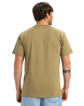 The Quiksilver Mens EV Tuned Out T-Shirt in Aloe