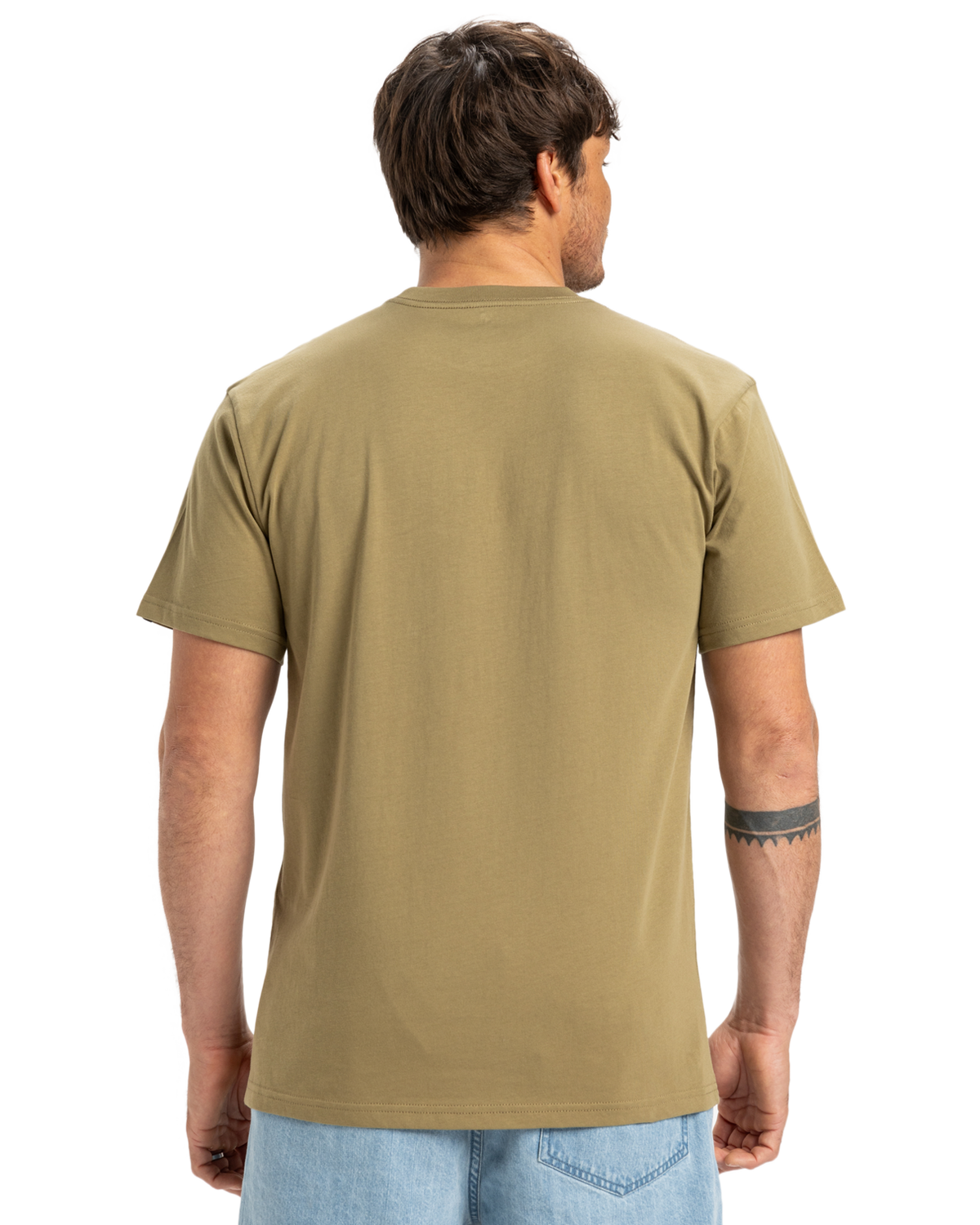 The Quiksilver Mens EV Tuned Out T-Shirt in Aloe