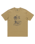 The Quiksilver Mens EV Tuned Out T-Shirt in Aloe