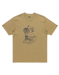 The Quiksilver Mens EV Tuned Out T-Shirt in Aloe