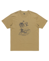 The Quiksilver Mens EV Tuned Out T-Shirt in Aloe
