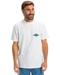 The Quiksilver Mens EV Beach Blast T-Shirt in White