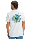 The Quiksilver Mens EV Beach Blast T-Shirt in White