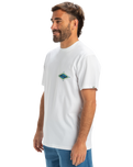 The Quiksilver Mens EV Beach Blast T-Shirt in White
