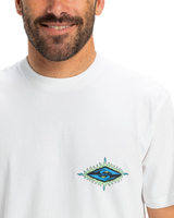 The Quiksilver Mens EV Beach Blast T-Shirt in White