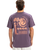 The Quiksilver Mens EV Cosmic Vibrations T-Shirt in Vintage Violet