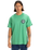 The Quiksilver Mens Circle Back T-Shirt in Green Spruce