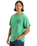 The Quiksilver Mens Circle Back T-Shirt in Green Spruce