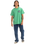 The Quiksilver Mens Circle Back T-Shirt in Green Spruce