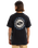 The Quiksilver Mens Circle Back T-Shirt in Black