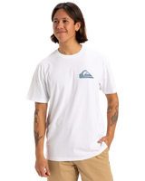 The Quiksilver Mens Window Pane T-Shirt in White