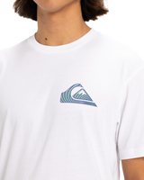 The Quiksilver Mens Window Pane T-Shirt in White