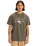 The Quiksilver Mens Skull Lines T-Shirt in Grape Leaf
