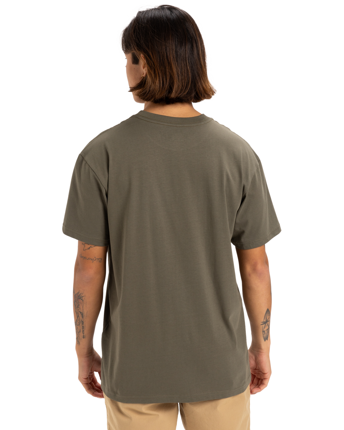 The Quiksilver Mens Skull Lines T-Shirt in Grape Leaf