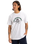 The Quiksilver Mens Skull Lines T-Shirt in White
