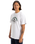 The Quiksilver Mens Skull Lines T-Shirt in White