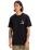 The Quiksilver Mens Palm Lines T-Shirt in Black