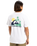 The Quiksilver Mens Palm Lines T-Shirt in White
