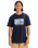 The Quiksilver Mens Retro Fade T-Shirt in Dark Navy