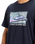 The Quiksilver Mens Retro Fade T-Shirt in Dark Navy