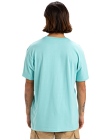 The Quiksilver Mens Fineline T-Shirt in Aqua Sky