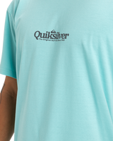 The Quiksilver Mens Fineline T-Shirt in Aqua Sky