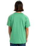 The Quiksilver Mens Fineline T-Shirt in Green Spruce