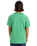 The Quiksilver Mens Fineline T-Shirt in Green Spruce