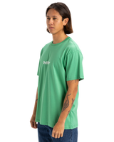 The Quiksilver Mens Fineline T-Shirt in Green Spruce